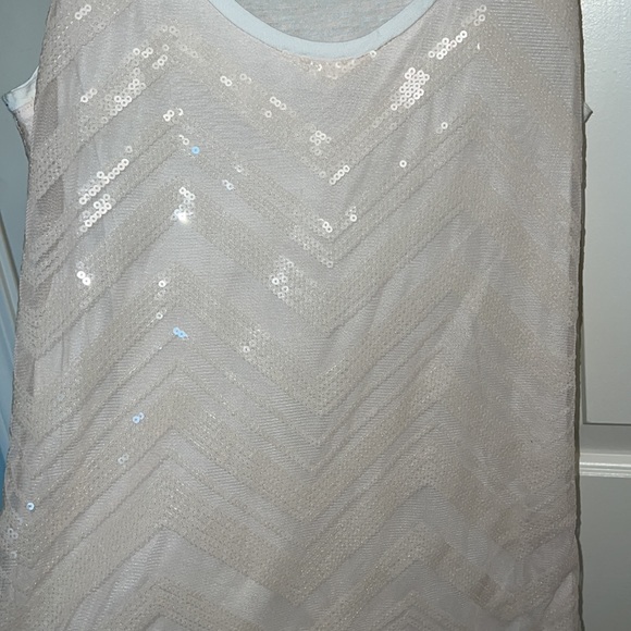 Banana Republic Heritage Sequin Sleeveless Tank, xs - Picture 2 of 8